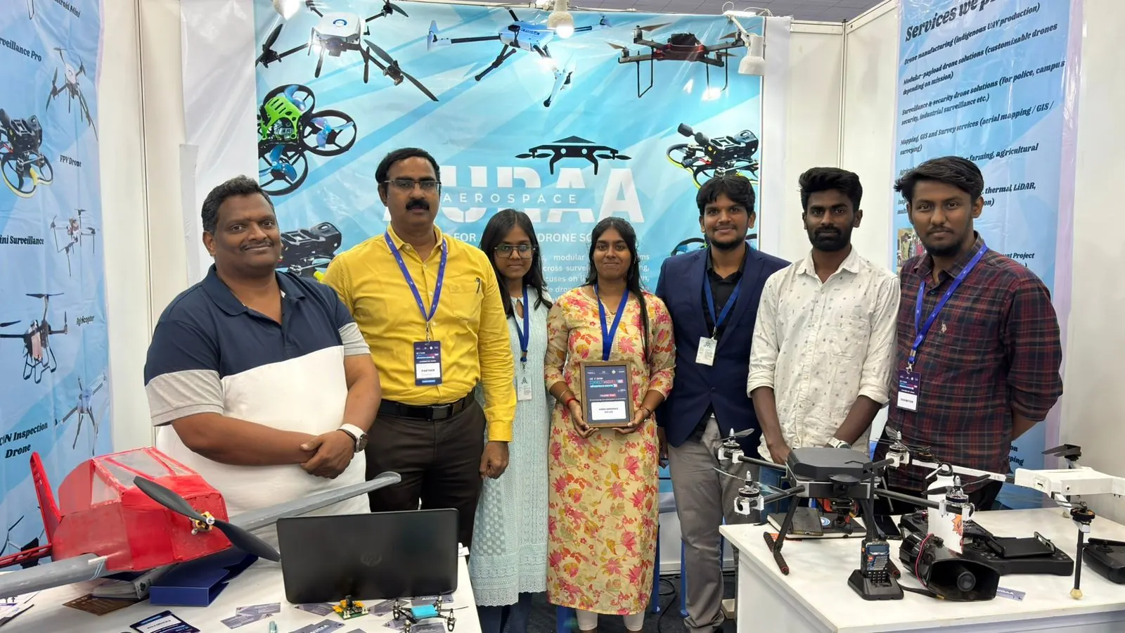 Auraa Unmanned Systems indigenous drone platform