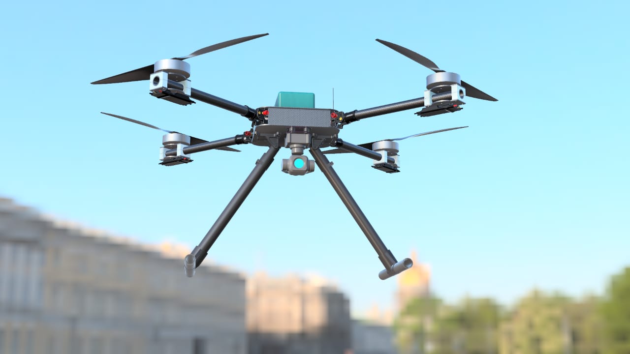 Auraa Surveillance Pro flagship drone