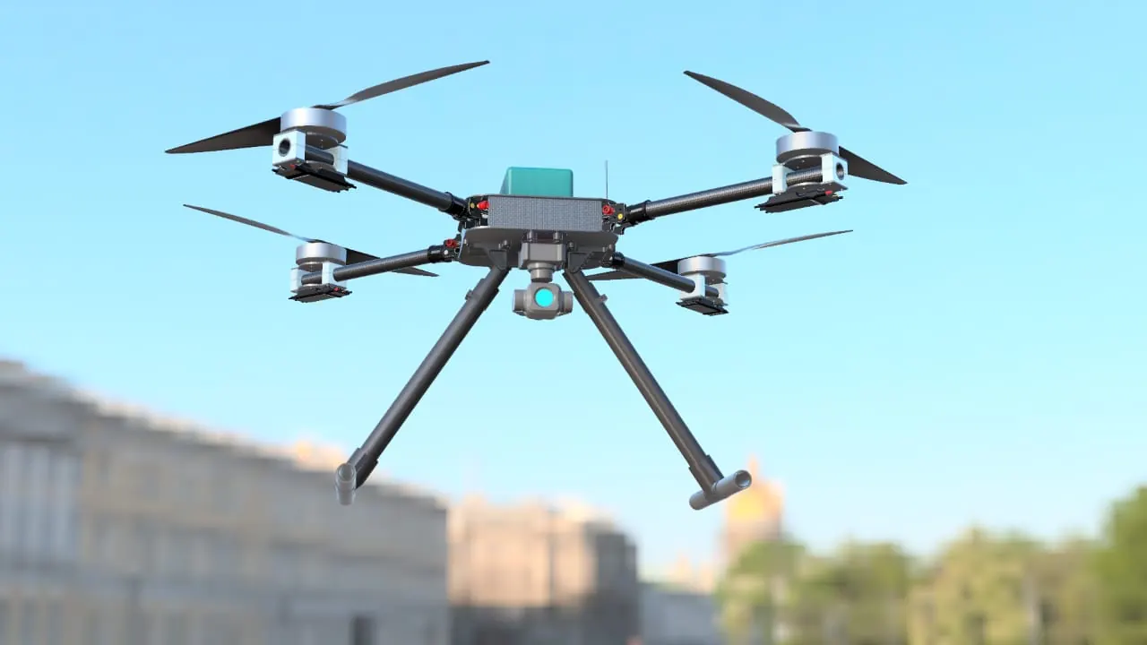 Auraa Unmanned Systems drone fleet